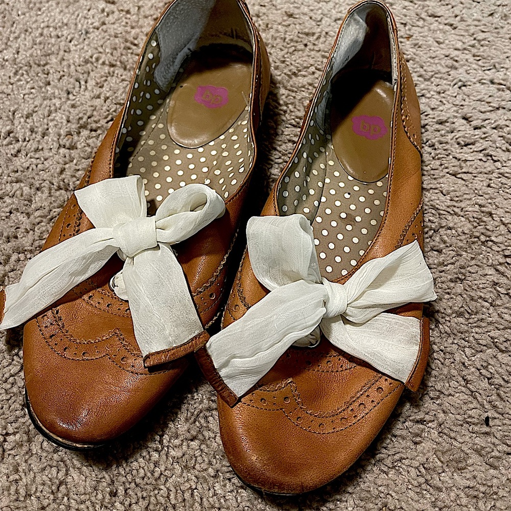 Brown Oxfords